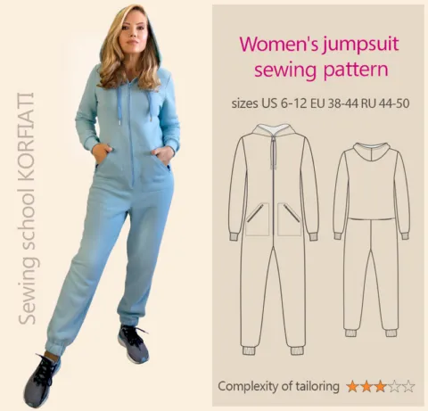 Jumpsuit pattern for women