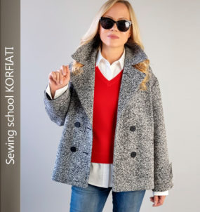 Ready-to-Download Double-Breasted Jacket/Coat Pattern - Korfiati Sewing