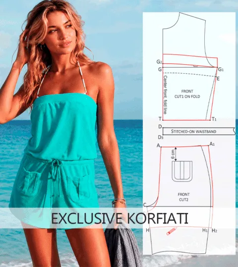Easy Beach Jersey Jumpsuit Pattern