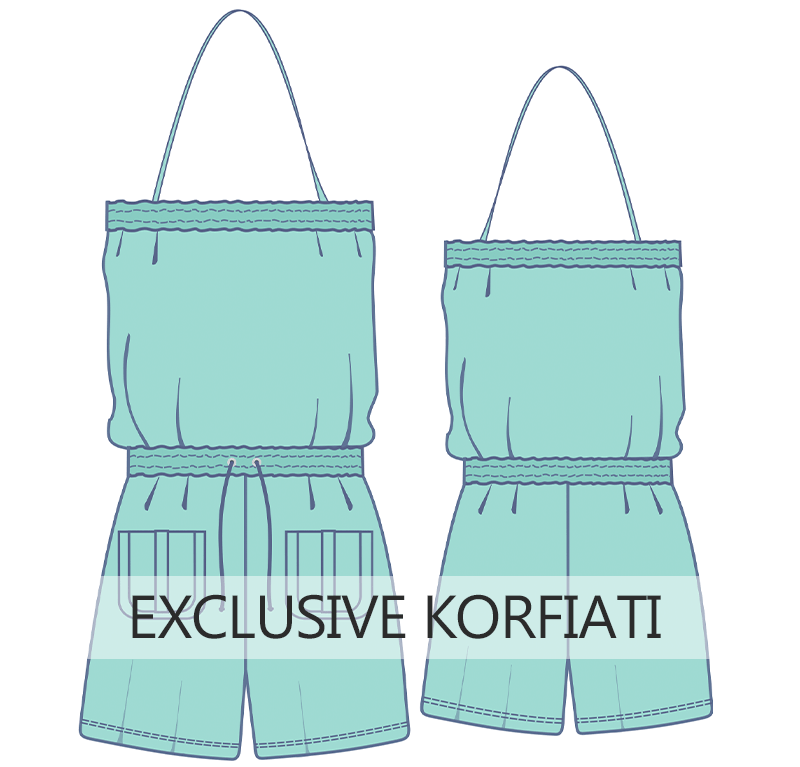 Beach Jumpsuit Sketch Beach Jumpsuit Sketch