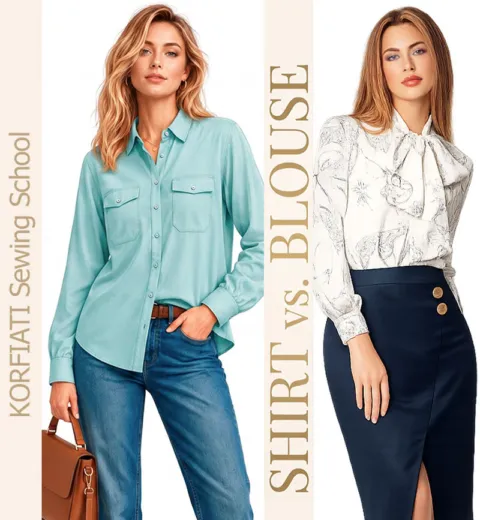 Shirt vs. Blouse: Understanding the Differences and Key Design Details