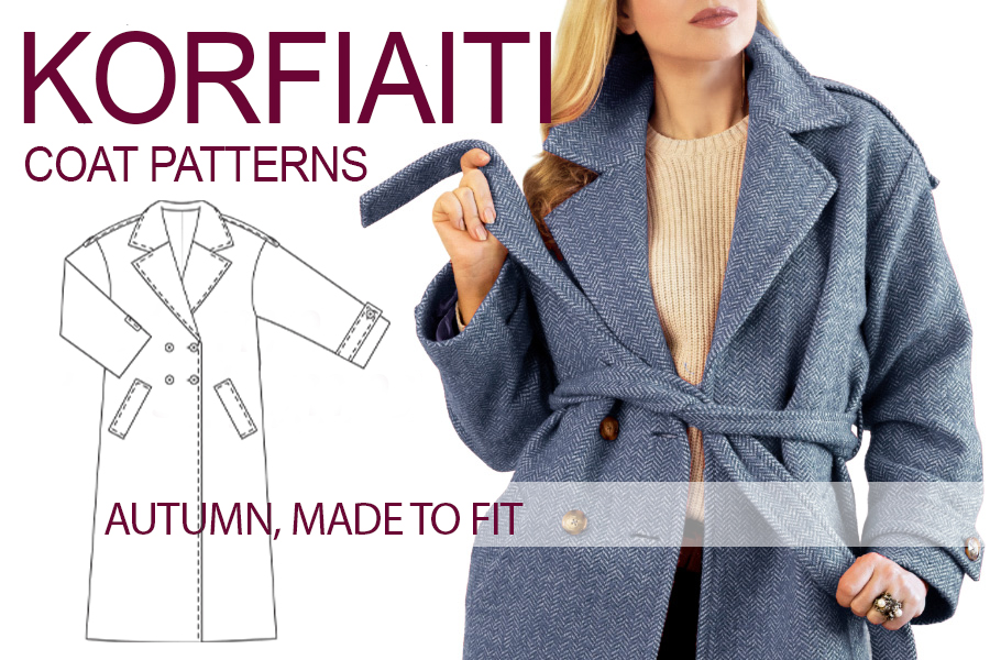 Korfiati Coat Patterns - pdf-patterns