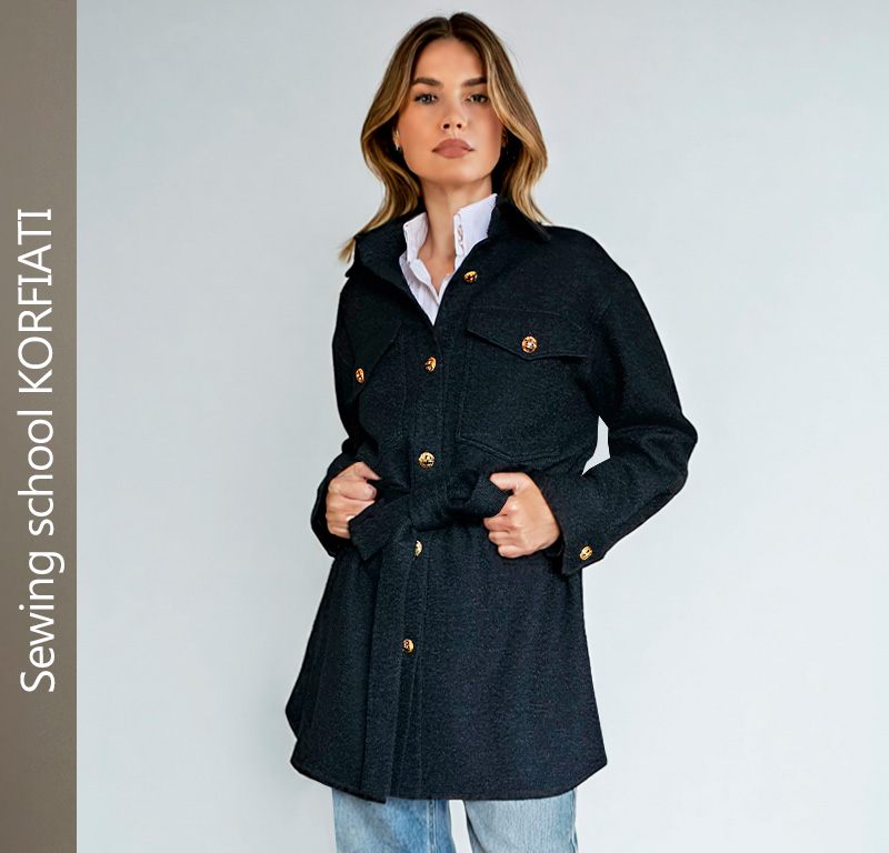Styling the shirt jacket with a white blouse and jeans Styling the shirt jacket with a white blouse and jeans - photo